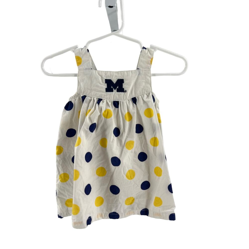 U of M Polka Dot Dress- Size 3-6M